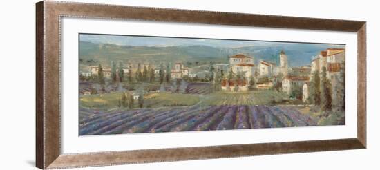 Provencal Village-Michael Longo-Framed Art Print