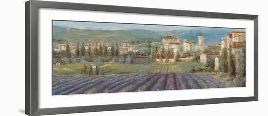 Provencal Village-Michael Longo-Framed Art Print