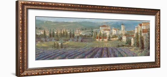 Provencal Village-Michael Longo-Framed Art Print