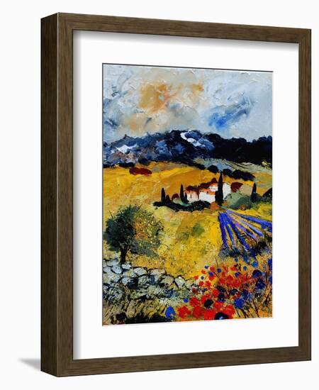 Provence 0707-Pol Ledent-Framed Art Print