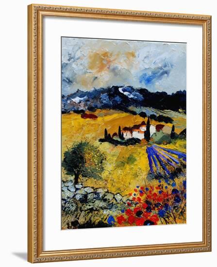 Provence 0707-Pol Ledent-Framed Art Print