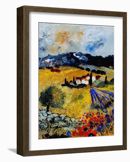 Provence 0707-Pol Ledent-Framed Art Print