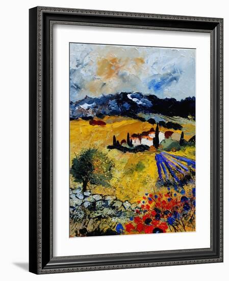 Provence 0707-Pol Ledent-Framed Art Print