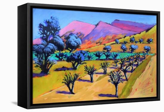 Provence, 2021 (acrylic on paper)-Paul Powis-Framed Premier Image Canvas