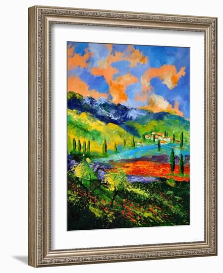 Provence 454190-Pol Ledent-Framed Art Print