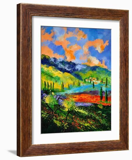 Provence 454190-Pol Ledent-Framed Art Print