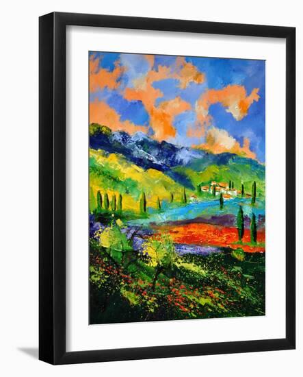 Provence 454190-Pol Ledent-Framed Art Print