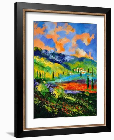 Provence 454190-Pol Ledent-Framed Art Print