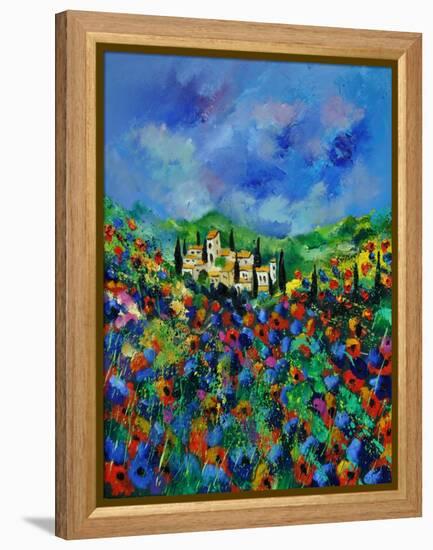 Provence 564150-Pol Ledent-Framed Stretched Canvas