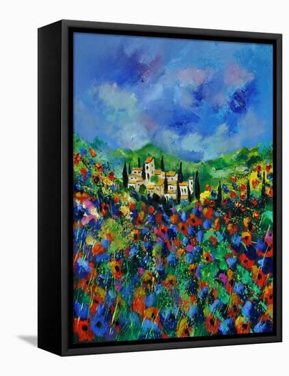 Provence 564150-Pol Ledent-Framed Stretched Canvas