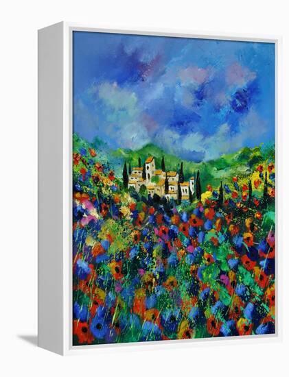 Provence 564150-Pol Ledent-Framed Stretched Canvas