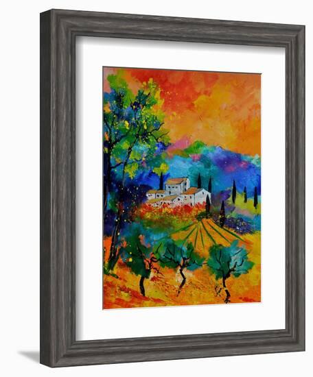 Provence 674110-Pol Ledent-Framed Art Print