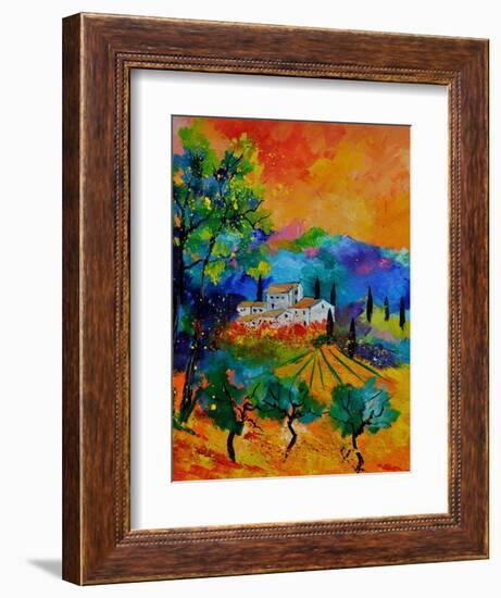 Provence 674110-Pol Ledent-Framed Art Print