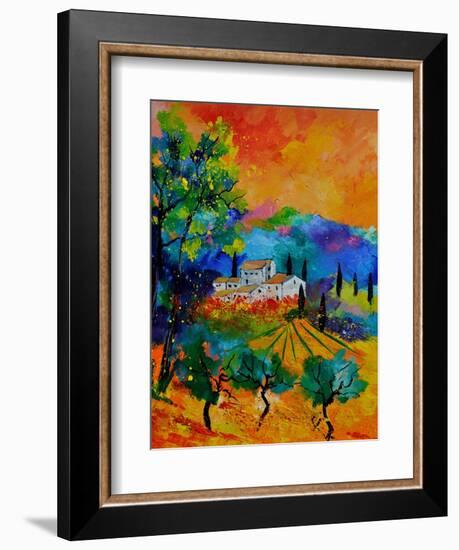 Provence 674110-Pol Ledent-Framed Art Print