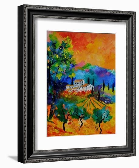 Provence 674110-Pol Ledent-Framed Art Print