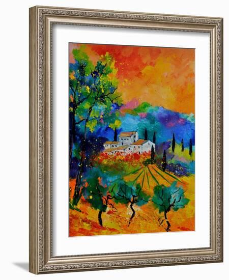 Provence 674110-Pol Ledent-Framed Art Print