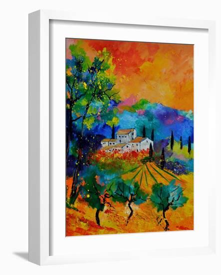 Provence 674110-Pol Ledent-Framed Art Print