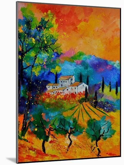 Provence 674110-Pol Ledent-Mounted Art Print