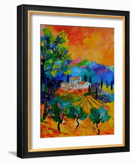 Provence 674110-Pol Ledent-Framed Art Print