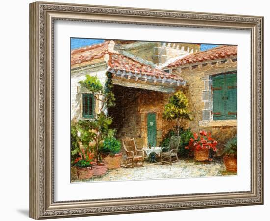 Provence Barn, 2006-Trevor Neal-Framed Giclee Print