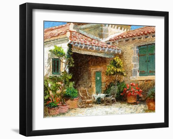 Provence Barn, 2006-Trevor Neal-Framed Giclee Print