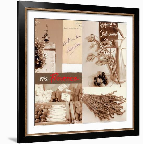 Provence clochet-Lizie-Framed Art Print