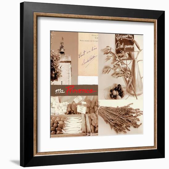 Provence clochet-Lizie-Framed Art Print