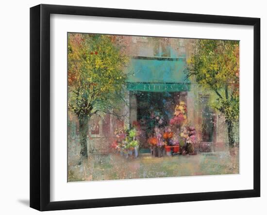 Provence Flower Shop-Eric Yang-Framed Art Print