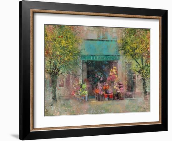 Provence Flower Shop-Eric Yang-Framed Art Print