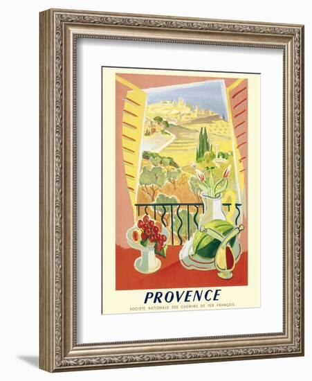 Provence, France - National Society of French Railways-Tal-Framed Giclee Print