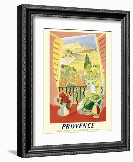 Provence, France - National Society of French Railways-Tal-Framed Giclee Print