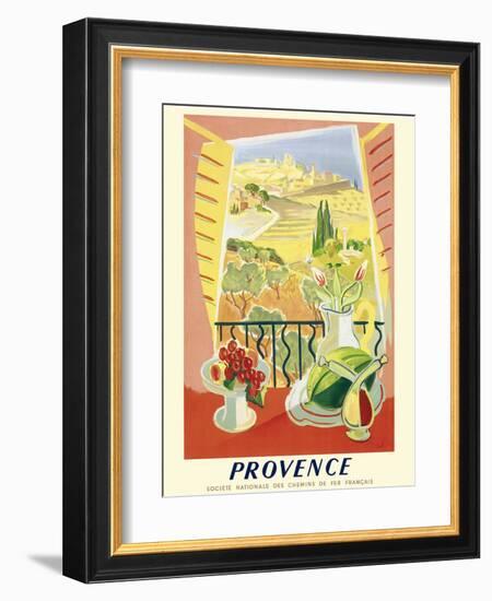 Provence, France - National Society of French Railways-Tal-Framed Giclee Print