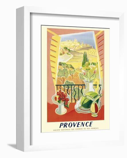 Provence, France - National Society of French Railways-Tal-Framed Giclee Print