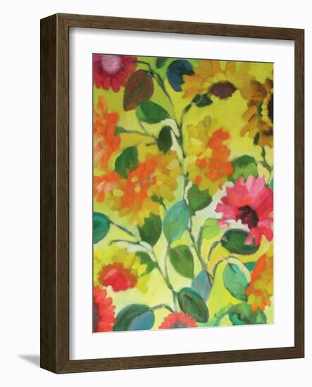 Provence Garden 1-Kim Parker-Framed Giclee Print