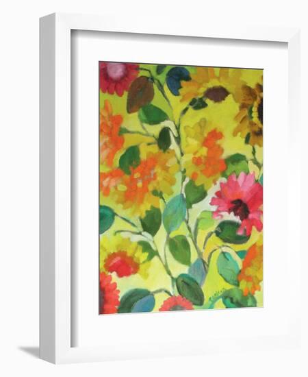Provence Garden 1-Kim Parker-Framed Giclee Print
