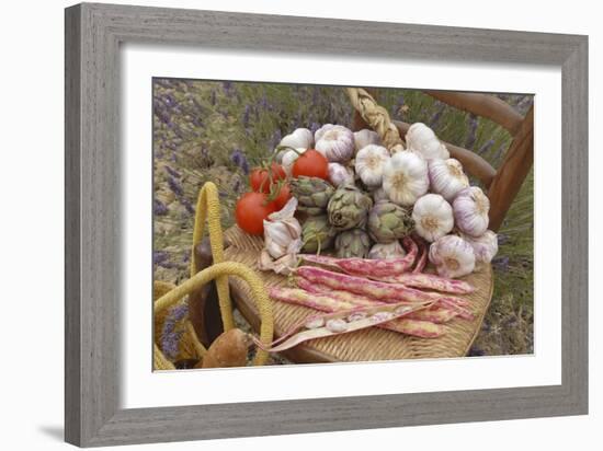 Provence Produce-Tony Craddock-Framed Photographic Print