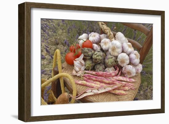 Provence Produce-Tony Craddock-Framed Photographic Print