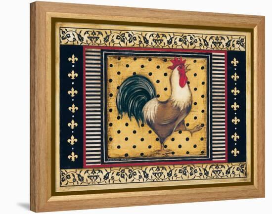 Provence Rooster I-Kimberly Poloson-Framed Stretched Canvas