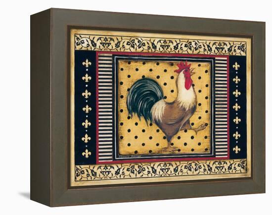 Provence Rooster I-Kimberly Poloson-Framed Stretched Canvas