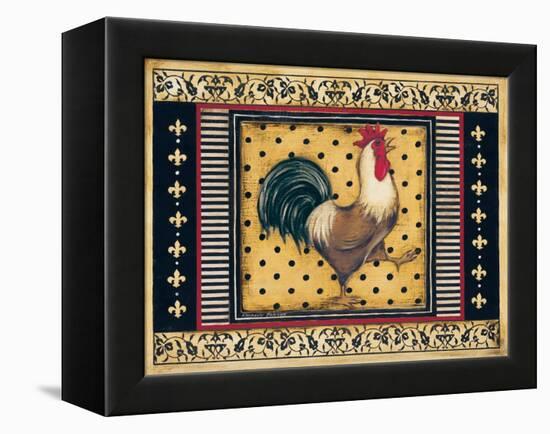 Provence Rooster I-Kimberly Poloson-Framed Stretched Canvas