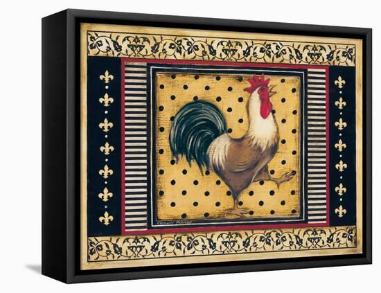 Provence Rooster I-Kimberly Poloson-Framed Stretched Canvas