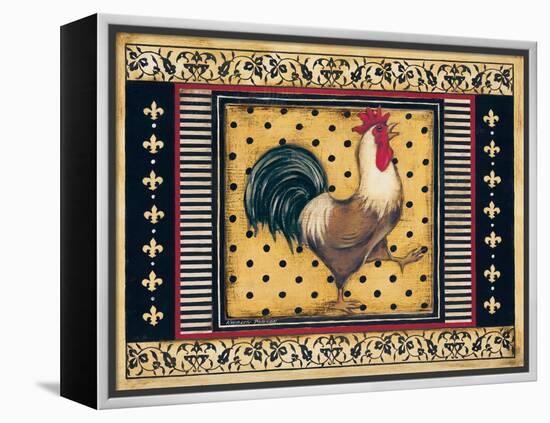 Provence Rooster I-Kimberly Poloson-Framed Stretched Canvas