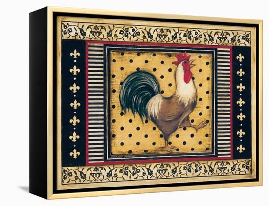 Provence Rooster I-Kimberly Poloson-Framed Stretched Canvas