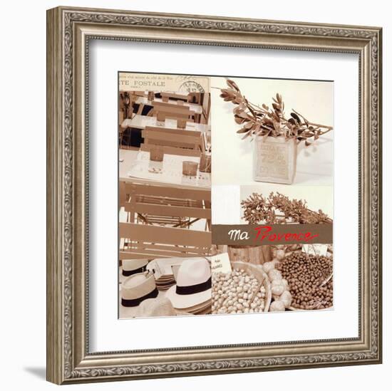 Provence soap-Lizie-Framed Art Print