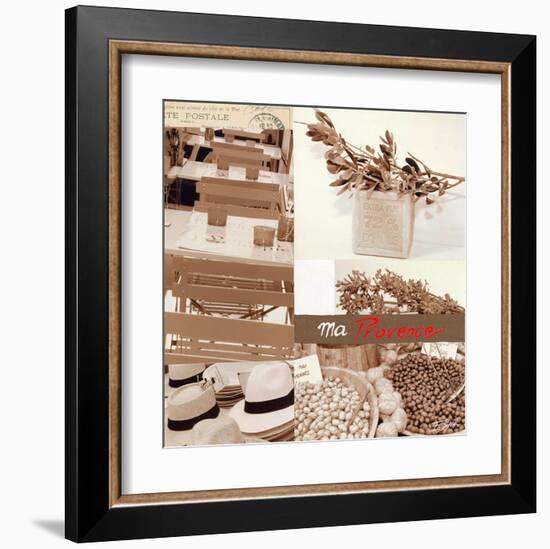 Provence soap-Lizie-Framed Art Print