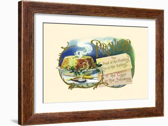 Proverb-null-Framed Art Print