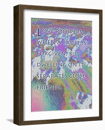 Proverbs 17:17-Cathy Cute-Framed Giclee Print