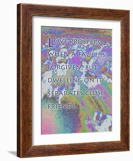 Proverbs 17:17-Cathy Cute-Framed Giclee Print