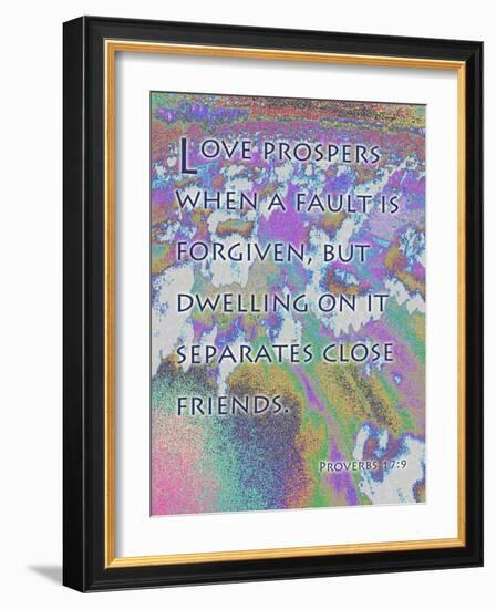 Proverbs 17:17-Cathy Cute-Framed Giclee Print