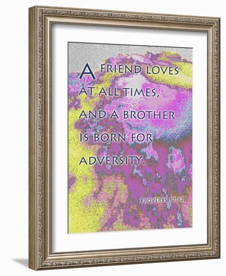 Proverbs 17:9-Cathy Cute-Framed Giclee Print